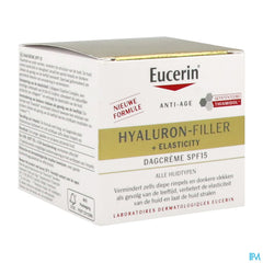 Hyaluron-Filler + Elasticity Soin de Jour SPF 15 Anti-Rides & Anti-Âge Pot 50ml