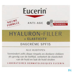 Hyaluron-Filler + Elasticity Soin de Jour SPF 15 Anti-Rides & Anti-Âge Pot 50ml