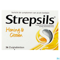 Strepsils Miel Citron Past 36