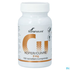 Soria Cuivre Retard 2mg Comp 150