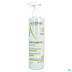 A-DERMA - DERMALIBOUR + CICA -GEL MOUSSANT ASSAINISSANT - Apaise les peaux irritées