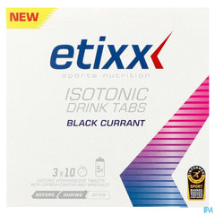 ISOTONIC DRINK TABS BLACKCURRANT 3x10 EFF. T.