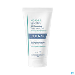 Ducray HIDROSIS CONTROL Crème visage, mains et pieds Anti-transpirante - Multizones