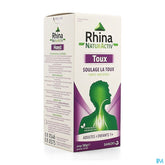 Rhina Naturactiv 133ml - Toux sèche, Toux grasse, Gorge irritée