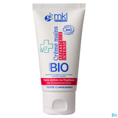 Mkl Creme Mains Reparatrice Intense Bio Tube 50ml