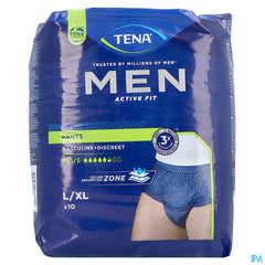 Tena Men Active Fit Pants Plus Bleu l/xl 10 772610
