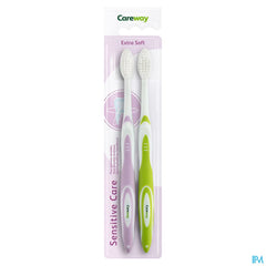Careway Oral Brosse Dents Extra Soft Duopack