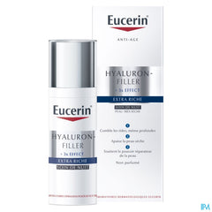Hyaluron-Filler Extra Riche Soin de Nuit Anti-Rides & Anti-Âge Peau Très Sèche avec pompe 50ml