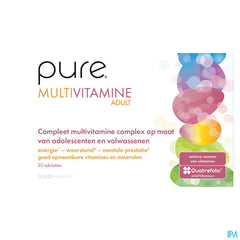 Pure Multivitamine Adult Comp 30