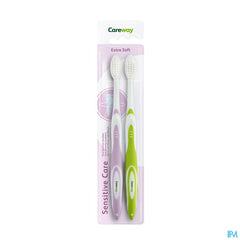 Careway Oral Brosse Dents Extra Soft Duopack