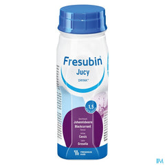 Fresubin Jucy Drink Cassis Easy Bottle 4x200ml