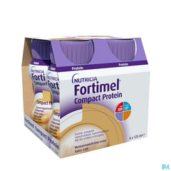 Fortimel Compact Protein Goût Moka Bouteilles 4x125 ml