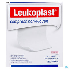 Leukoplast Compress N/woven St. 10cmx10cm 50x2