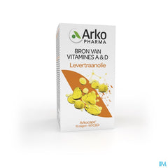 Arkopharma Arkogélules Huile De Foie De Morue Source de vitamine A & vitamine D 60 Gélules