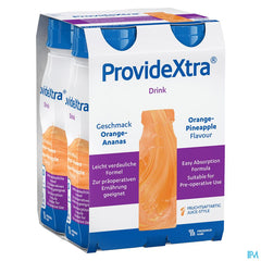 Provide Xtra Drink Ananas-orange Fl 4x200ml