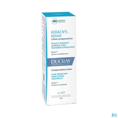 Ducray KERACNYL Repair Crème compensatrice Apaisante - Peaux à tendance acnéique sous traitements desséchants