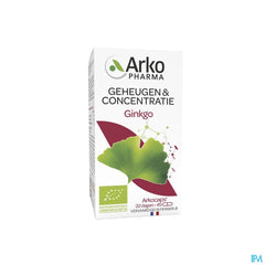 Arkopharma Arkogélules Ginkgo Mémoire Et Concentration Bio 45 Gélules