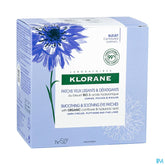 Klorane Patchs Contours des yeux lissants et défatigants - au Bleuet BIO