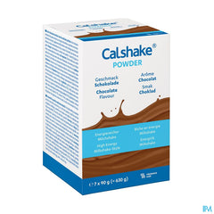 Calshake Energie Chocolat Sachet Pdr 7x90g