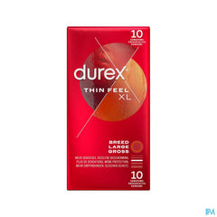Durex Thin Feel Xl Preservatifs 10
