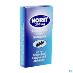 Norit 200 mg 30 gélules capsules charbon activé Antidiarrhéiques Kela Pharma