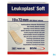 Leukoplast Soft 19x72mm 100