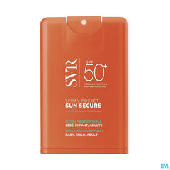 Svr Sun Secure Spray Pocket Spf50+ 20ml