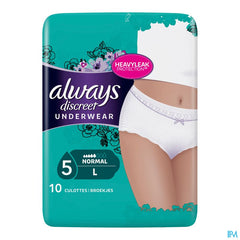 Always Discreet Incontinence Pants l Taille Bas 10
