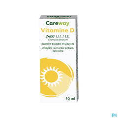Careway Vitamine D 2400iu/ml Gouttes 10ml