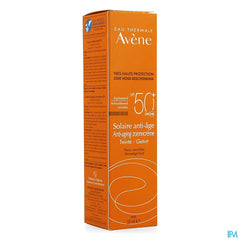 Eau Thermale Avène - Solaire anti-âge teinté SPF50+ Soins solaires ORANGE