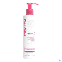 Topicrem Hydra+ Lait Demaquillant Douceur Fl 200ml