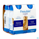Fresubin 3.2 Kcal Drink Cappucino 4x125ml