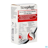 Strepfen 8,75mg Spray Sol Pulv Buccale 15ml