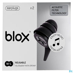 Blox Music Noir 1 Paire