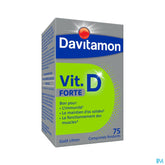 Davitamon® Vitamine D Forte Comprimé Fondant Goût Citron: Immunité, Os, Muscles