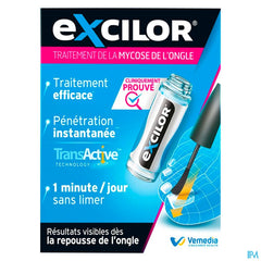 Excilor Traitement de la Mycose de l'Ongle Solution - pénétration immédiate, sans limer