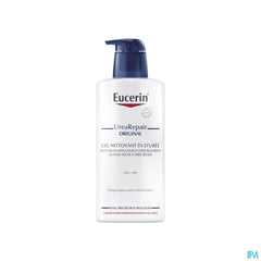 UreaRepair Original Gel Nettoyant 5% d'Urée Peau Très Sèche et Rugueuse avec pompe Visage et Corps 400ml