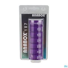 Anabox Pilulier Semaine Pourpre