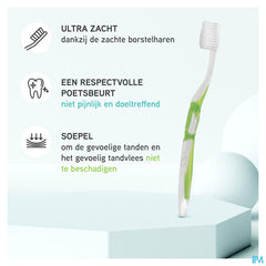 ELGYDIUM Sensitive - brosse à dents souple