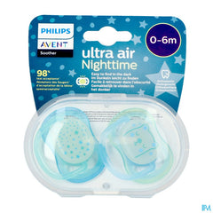 Philips Avent Sucette +0m Air Night Boy