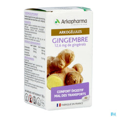 Arkogelules Gingembre Caps 40 Nf