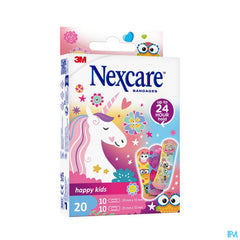 Nexcare Happy Kids Girls 20