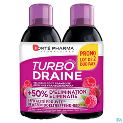 Turbodraine Framboise Duo 2x500ml