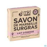 Mkl Savon Marseille Surgras Lait Anesse 100g