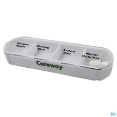 Careway Pilbox Pocket One Day 4 Compartiments