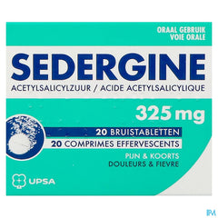 Sedergine 325mg Comp Efferv. 20 Nf