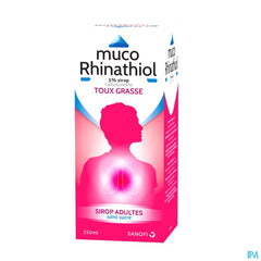 Muco Rhinathiol 250ml sans sucre - Toux grasse