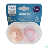 Philips Avent Sucette 0m+ Girl