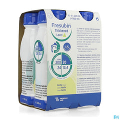 Fresubin Thickened Level 3 Drink Vanille 4x200ml