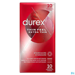 Durex Thin Feel Extra Thin Preservatifs 10